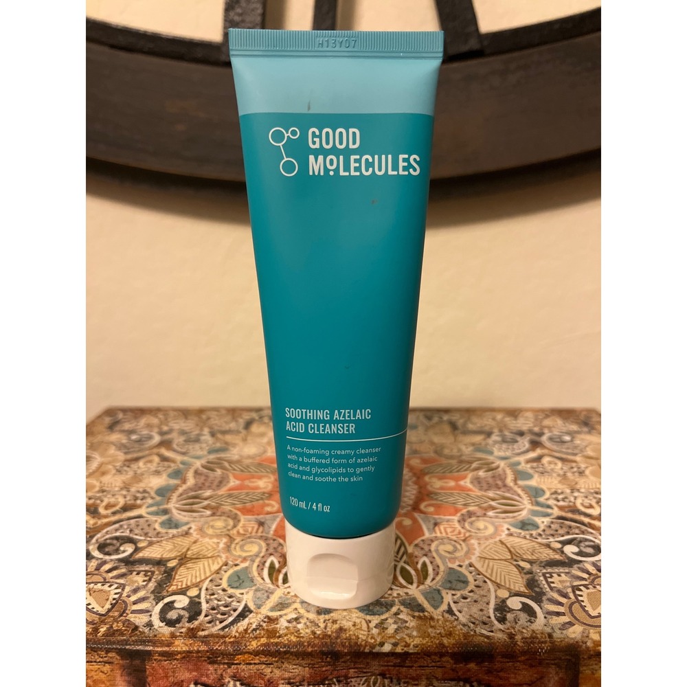 Good Molecules Soothing Azelaic Acid Cleanser 120ml 4oz Sensitive Acne Skin NEW